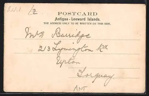 AK Antigua, Panorama of Falmouth and English Harbour