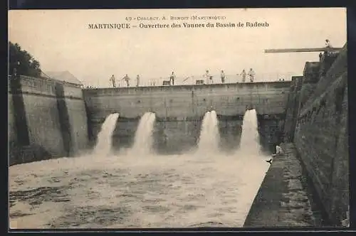 AK Fort-de-France, Ouverture des Vannes du Bassin de Radoub