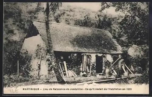 AK Trois-Ilets, Lieu de Naissance de Josephine