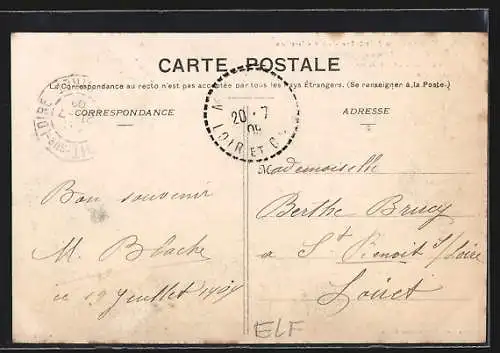 AK Abidjean, Voyage du Ministre des Colonies, Bords de la Lagune