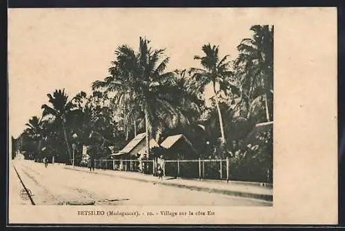 AK Betsileo, Village sur la cote Est