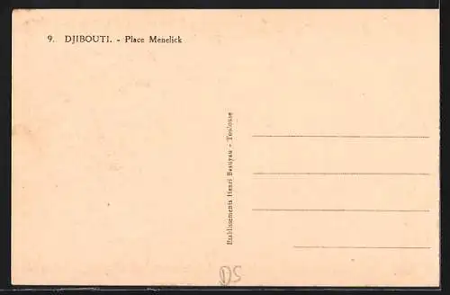 AK Djibouti, Place Menelick