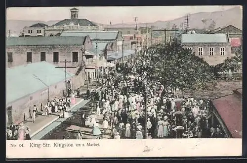 AK Kingston, King Str. on a Market