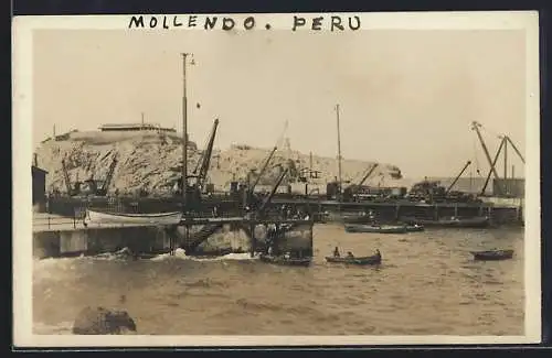 Foto-AK Mollendo, Panorama