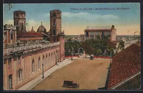 AK Barranquilla, Parque de Bolívar