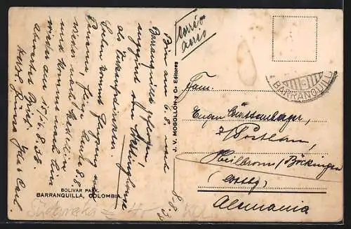 AK Barranquilla, Parque de Bolívar