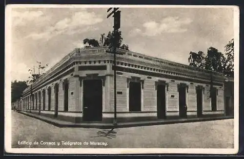 AK Maracay, Edificio de Correos y Telégrafos
