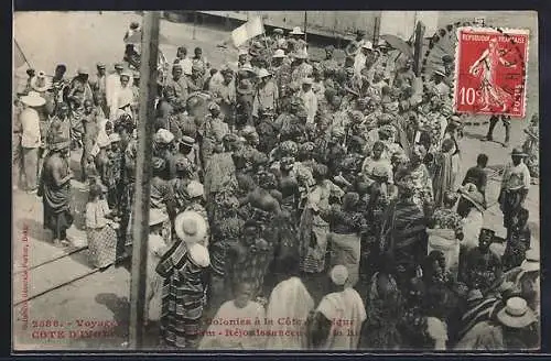 AK Grand-Bassam /Côte d`Ivoire, Réjouissances dans la Rue