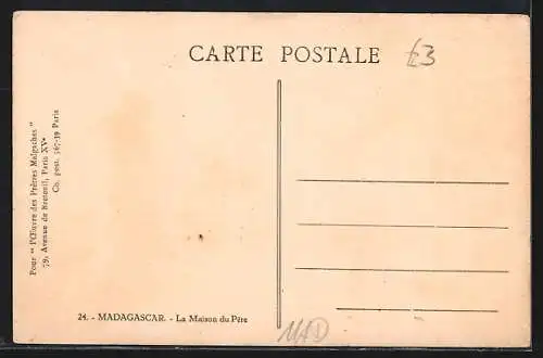 AK Madagascar, La Maison du Père