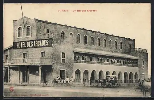 AK Djibouti, L`Hôtel des Arcades
