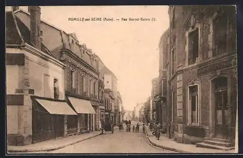 AK Romilly-sur-Seine, Rue Carnot-Boivin, Aube