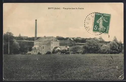 AK Ervy, Vue prise dans la Prairie