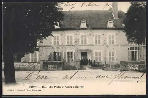 AK Ervy, Hôtel des Postes et Caisse d`Épargne