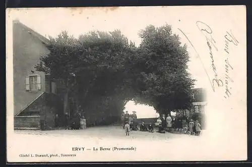 AK Ervy, La Berne, Promenade