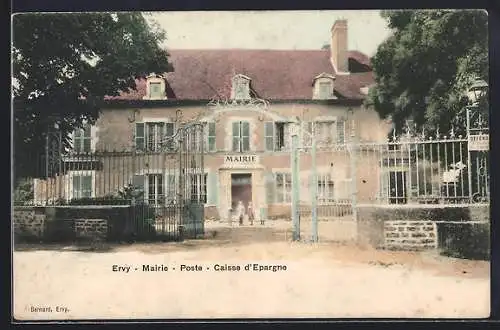 AK Ervy, Mairie, Poste, Caisse d`Epargne