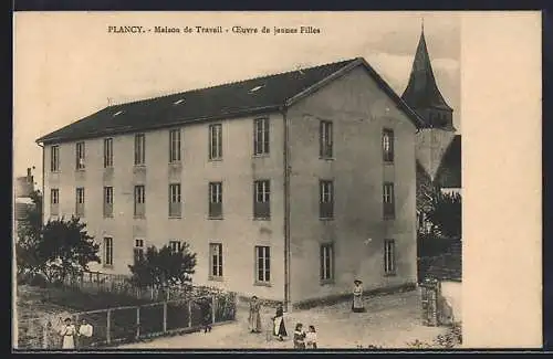AK Plancy, Maison de Travail, Œuvre de jeunes Filles