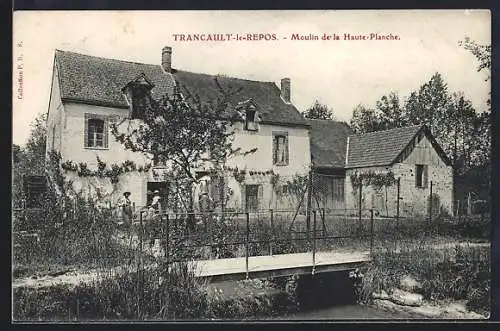 AK Trancault-le-Repos, Moulin de la Haute-Planche