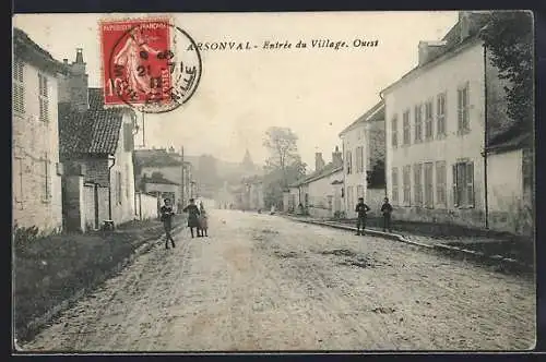 AK Arsonval, Entrée du Village Ouest