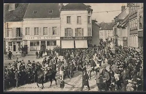 AK Villenauxe-la-Grande, Souvenir d`une cavalcade en 1905