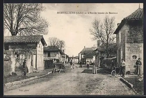 AK Morvilliers, L`entrée venant de Beauvoir