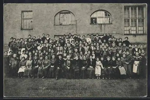 AK München, St. Joseph`s Patronage 1908, Guldeinschule
