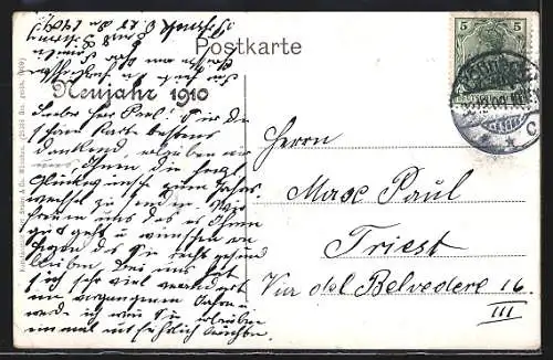 AK Pössneck i. Th., Markt mit Rathaus