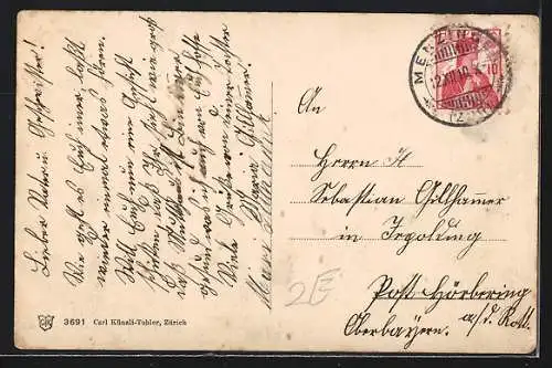 AK Menzingen, Blick auf Institut und Lehrerinnen-Seminar