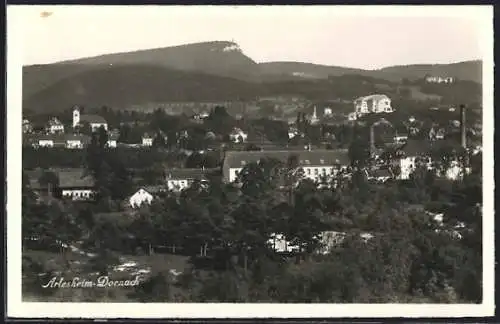 AK Arlesheim-Dornach, Panorama mit Kirche