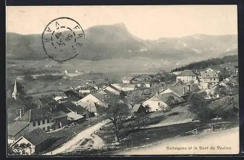 AK Ballaigues, et la Dent de Vaulion