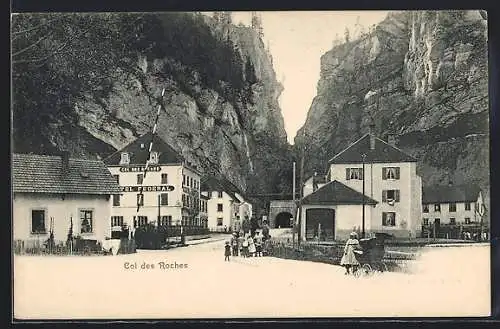 AK Col des Roches, Ortspartie