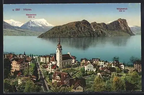 AK Vitznau, Ortsansicht