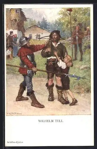 AK Schiller-Zyklus, Wilhelm Tell und Soldat
