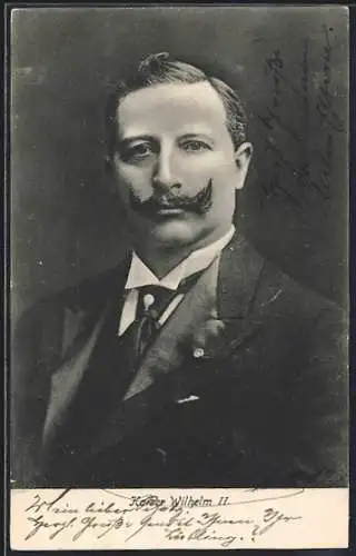 AK Kaiser Wilhelm II., Brustbild