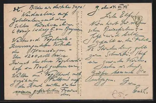 Künstler-AK sign. Ed. Ille: Walter von der Vogelweide, Jung Walther am Vogelherd