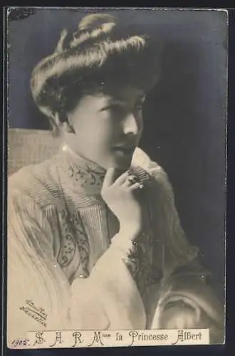 AK S. H. R. Mme la Princesse Albert