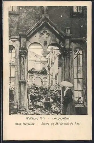 AK Longwy-Bas, asile Margaine, soeurs de St. Vincent de Paul