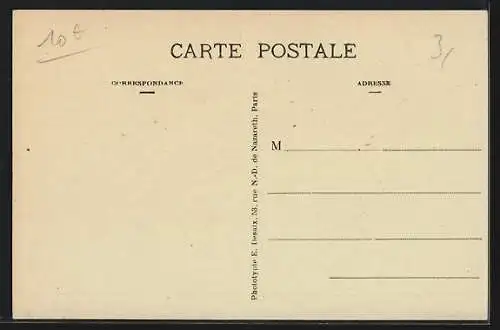 AK Courgerennes, Le Château, vue de face