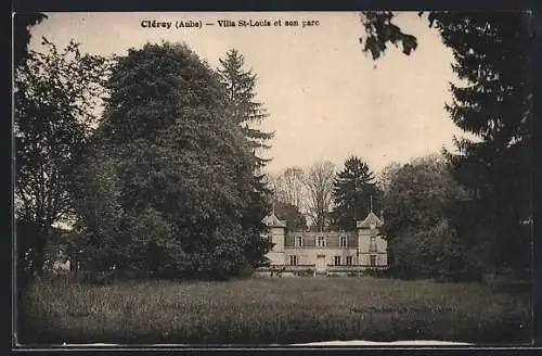 AK Clérey, Villa St-Louis et son parc