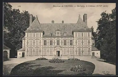 AK Barberey, Le Château, XVIIe siècle