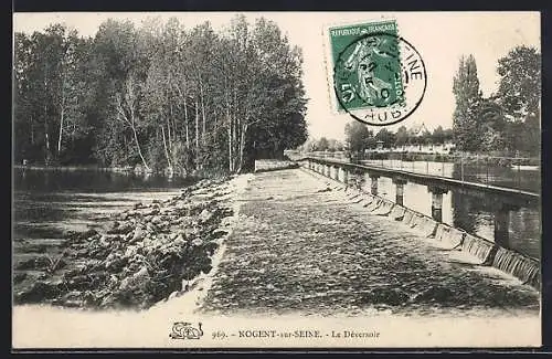 AK Nogent-sur-Seine, Le Déversoir