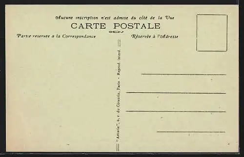 AK Saint-Germain, L`église en automne