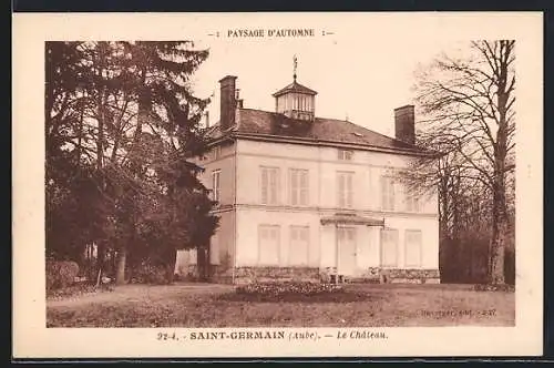 AK Saint-Germain, Le Château en automne