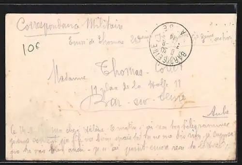 AK Saint-André, Vue générale du village avec église