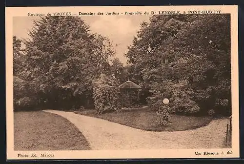 AK Troyes, Domaine des Jardins, Kiosque à thé