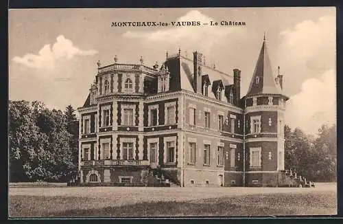 AK Montceaux-lès-Vaudes, Le Château