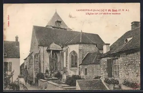 AK Landreville, L`Église XIIIe siècle et moderne
