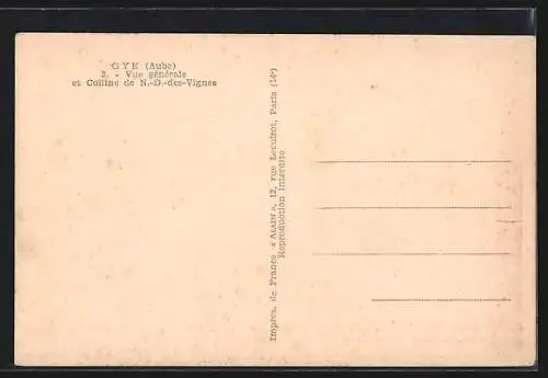 AK Gye, Vue générale et Colline de N.-D.-des-Vignes
