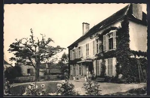 AK Courtenot, Le Château et son jardin
