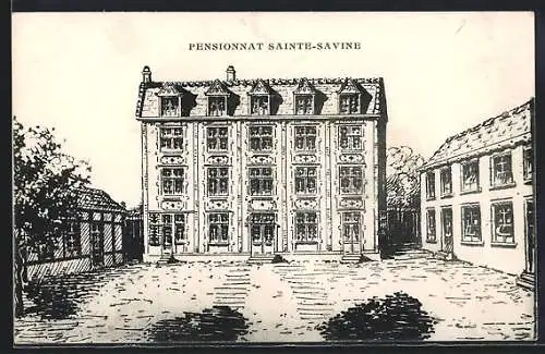 AK Sainte-Savine, Pensionnat Sainte-Savine