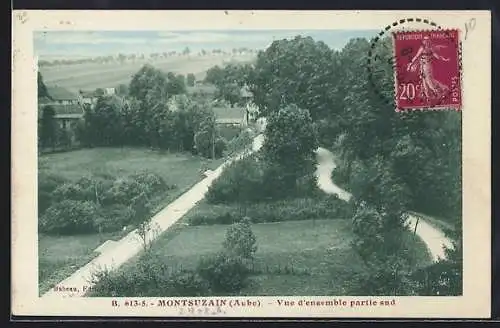 AK Montsuzain, Vue d`ensemble partie sud